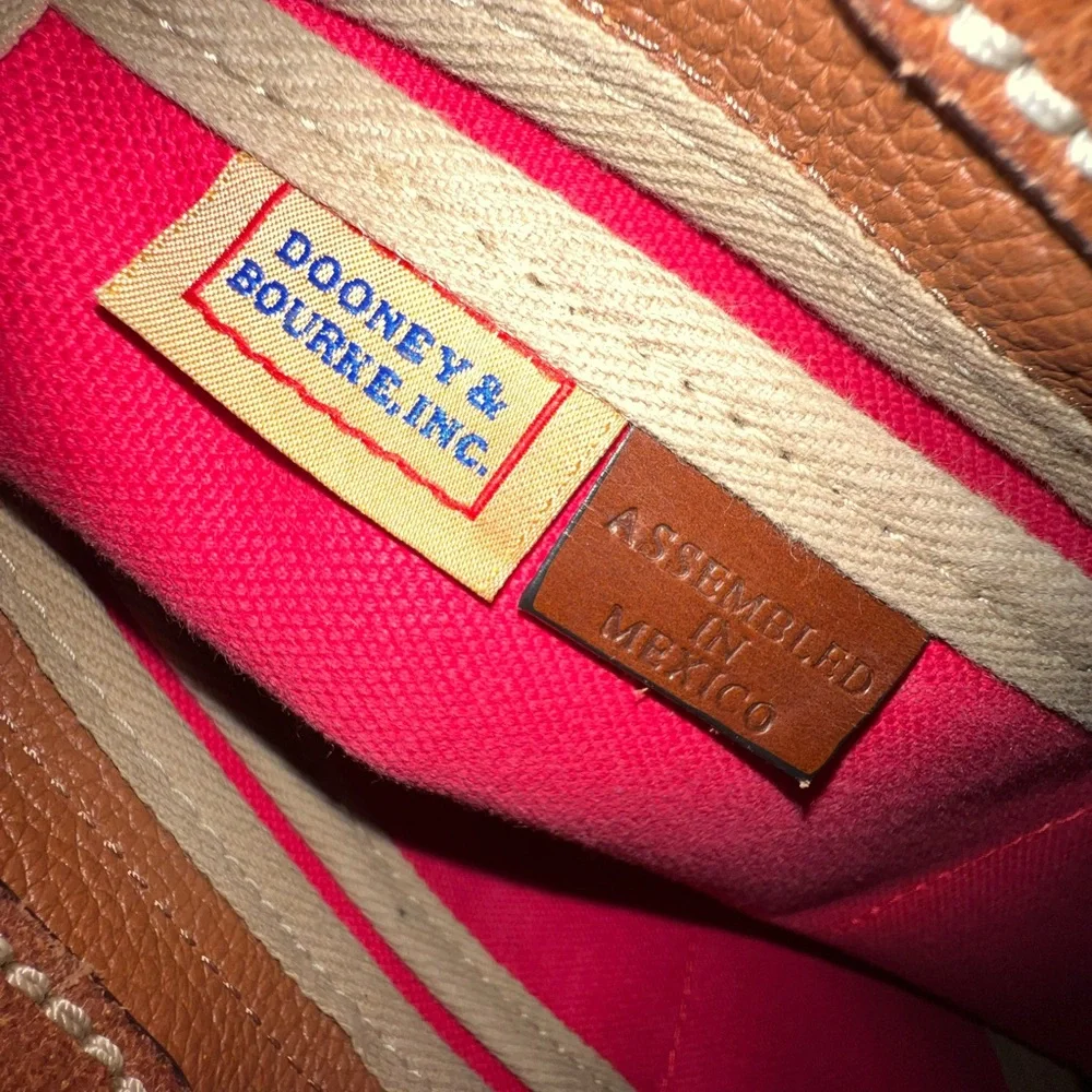 Dooney & Bourke Brown Leather Women's Bag - Picture 2 of 8